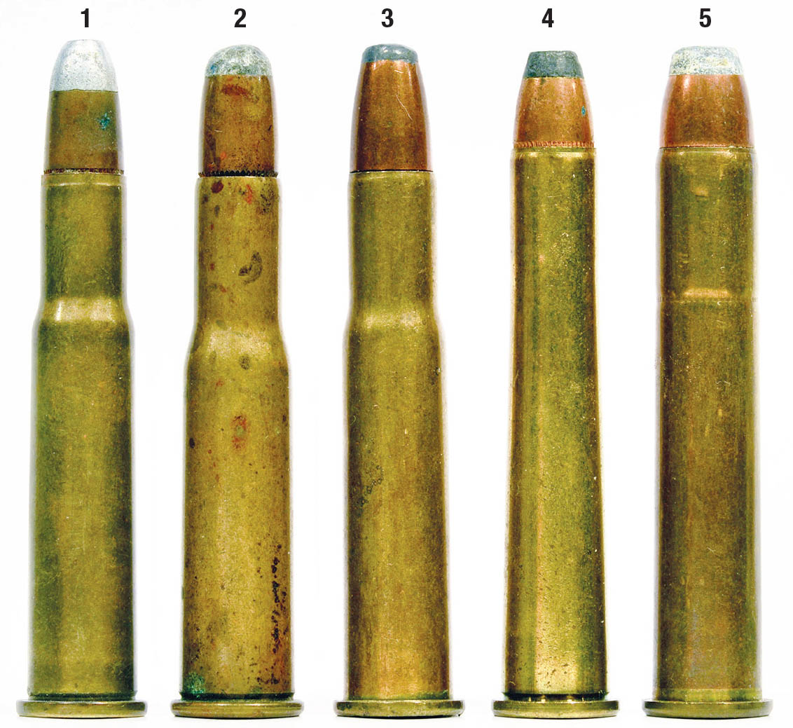 The .32-40 family includes the (1) .30-30, (2) .303 Savage, (3) .32 Winchester Special, (4) .32-40, and the (5) .38-55. All  arrived within about a 20-year period, and all but the .303 Savage are derived from the same case. As deer rifles, all are in the same class.